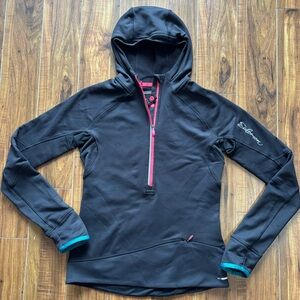 Salomon Swift Midlayer Half Zip Hoodie | 2011 Technical Fleece Running Top